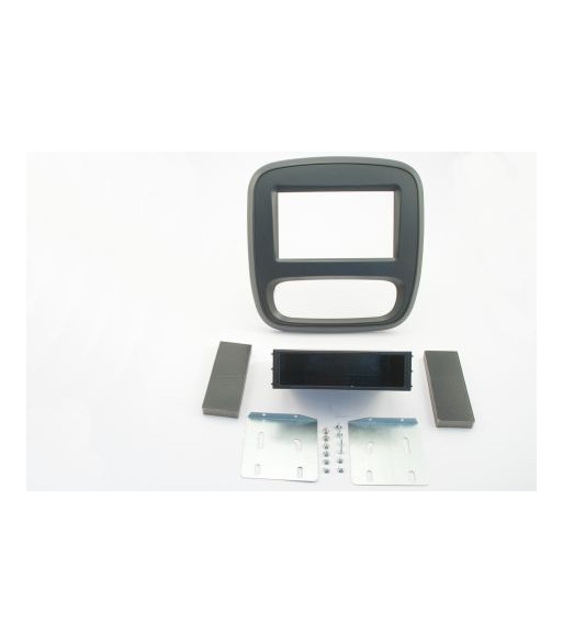 2-DIN Radioramme Opel/Renault/Nissan Ramme. Sort 2-DIN Radioramme Opel/Renault/Nissan Ramme. Sort