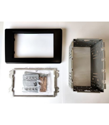 2-DIN Radioramme Opel/Renault/Nissan Ramme - Sort