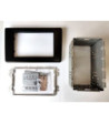 2-DIN Radioramme Opel/Renault/Nissan Ramme - Sort