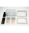 2-DIN Radioramme Opel Astra 2004 Antracit