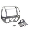 2-DIN Radioramme Til Hyundai I20 m/Manual Aircon Sølv 2012 -2014