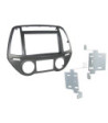 2-DIN Radioramme Til Hyundai I20 m/Auto Aircon Sølv 2012 - 2014