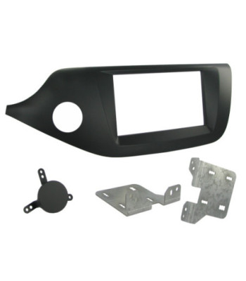 2-DIN Radioramme Kia Ceed 2012 - Mat Sort