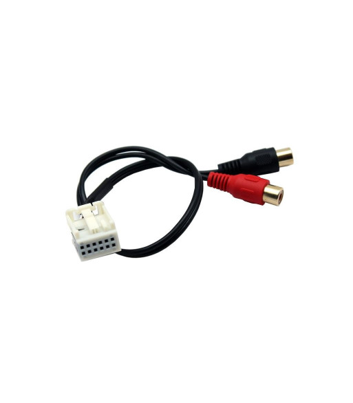 AUX In Til Mercedes C-Klasse Med Quadlock Stik AUX In Til Mercedes C-Klasse Med Quadlock Stik
