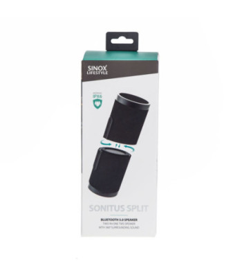 Sinox Sonitus Split højttaler. Sort