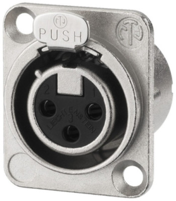 NEUTRIK Neutrik XLR-bøsning hun - NC-3FDLX