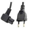 Connectech Strømkabel m. vinkel 2