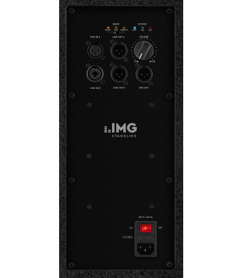 IMG STAGELINE PA-højttaler 700Wmax - DRIVE-12A