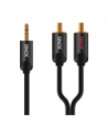 Sinox SHDultra minijack til phono 0,75m - sort