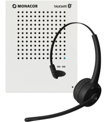 MONACOR Intercom system BT m/headset - TALKSAFE-1