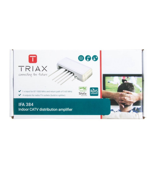 Triax Antenne forstærker IFA 384 indendørs 4 udgange Triax Antenne forstærker IFA 384 indendørs 4 udgange