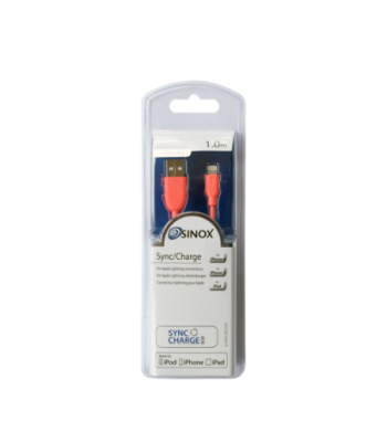 Sinox iMedia Lightning kabel 1m - grøn