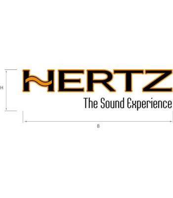 Hertz Sticker 370X100mm