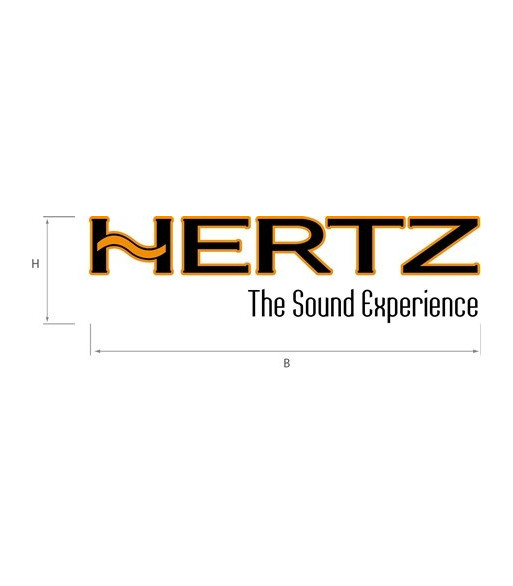 Hertz Sticker 370X100mm