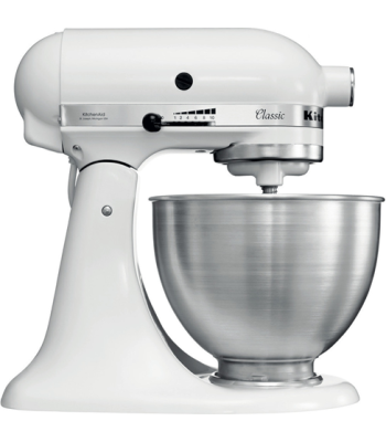 KITCHENAID 5K45SSEWH - KØKKENMASKINE