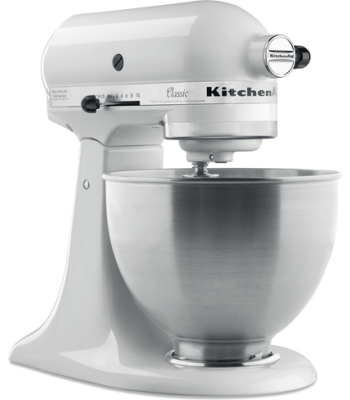 KITCHENAID 5K45SSEWH - KØKKENMASKINE