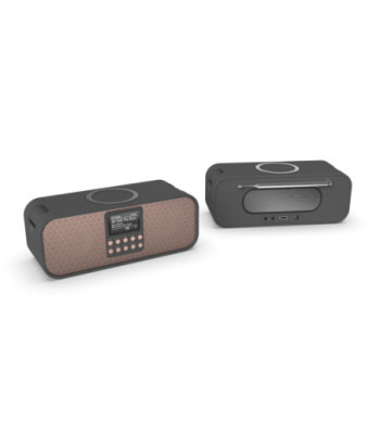 SCANSONIC PA8001 DAB+ RADIO MED TRÅDLØS OPLADER