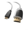 Sinox HDMI til Micro HDMI Kabel 2m - Grå/Sort