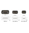 Sinox HDMI til Micro HDMI Kabel 2m - Grå/Sort