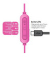 iLuv Bubble Gum Air in-ear bluetooth headset - PINK