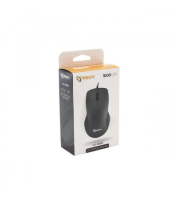 SBOX M-958 OPTISK MUS - SORT