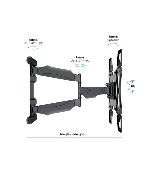 M VESA Flexarm Full Motion Single - M1725 M VESA Flexarm Full Motion Single - M1725
