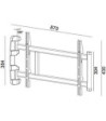 Universal swingarm 32-70''