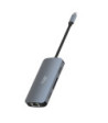 Media-Tech MT5044 8-i-1 USB-C Hub med HDMI og LAN