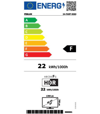 Finlux 24FAMF9060 24'' TV med 12 volt og Android TV