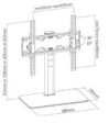 Harmony TSW7620 Bord TV-stander