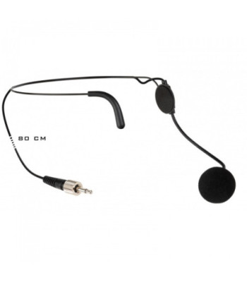 HF HEADSET - JB SYSTEMS - LETVÆGTS HEADSET TIL TRÅDLØS MIKROFONSENDER
