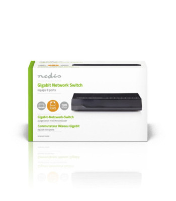 Netværk switch NSWH8P100BK