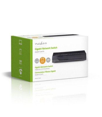 Netværk switch NSWH5P100BK