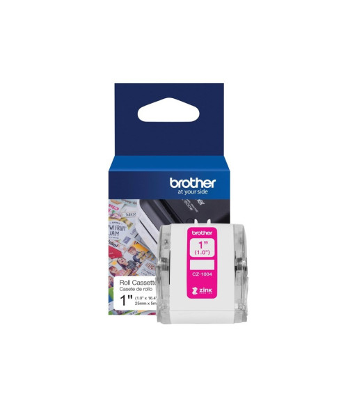 Brother CZ-1004 - continuous labels - 1 roll(s) - Roll (2.54 cm x 5 m) Brother CZ-1004 - continuous labels - 1 roll(s) - Roll (2.54 cm x 5 m)