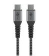 Goobay Forbindelseskabel USB-C _ Sort-Grå _ 1m