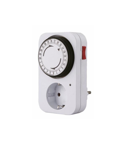 PEREL - Analog tænd/slukur - 24 timer