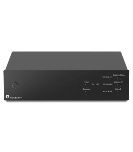 Pro-Ject PHONO BOX S3 B BLACK Pro-Ject PHONO BOX S3 B BLACK
