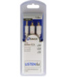 Sinox iMedia mini jack til phono kabel. 1m. Hvid