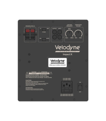 Velodyne IMPACT X 10_ Black