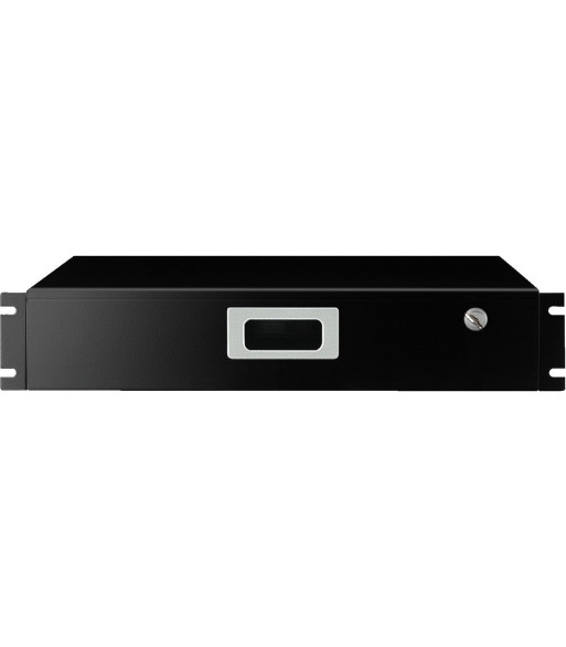 MONACOR 19´´ rackskuffe 2U - RCS-52/SW