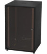 MONACOR Metalrack gulv 18U - RACK-18GD/SW
