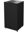 MONACOR Metalrack gulv 18U - RACK-18GD/SW