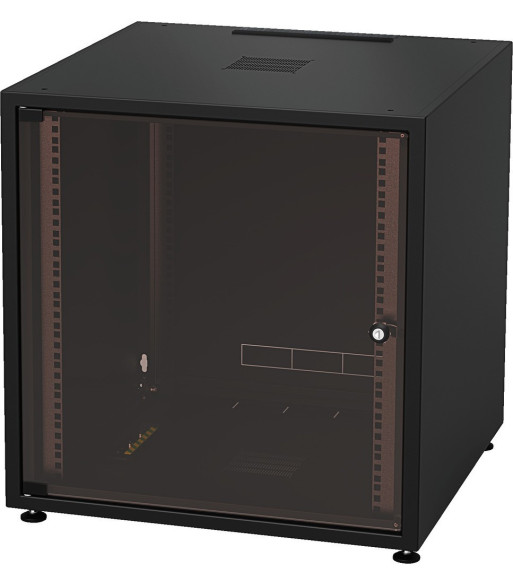 MONACOR Metalrack gulv 12U - RACK-12GD/SW MONACOR Metalrack gulv 12U - RACK-12GD/SW