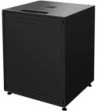 MONACOR Metalrack gulv 12U - RACK-12GD/SW