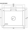 MONACOR Monteringskasse MXT52MP3 - RACK-MXT52MP3