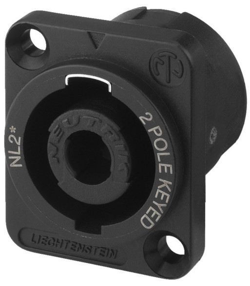 NEUTRIK Speakon-bøsning han - NL2MPXX-SB NEUTRIK Speakon-bøsning han - NL2MPXX-SB