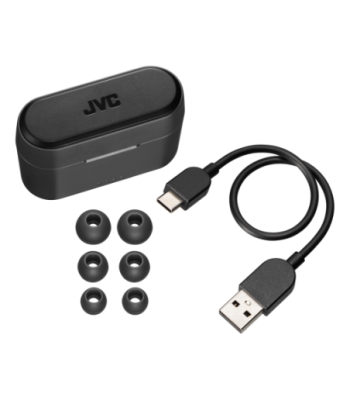 JVC HA-A9T-B-E bluetooth hovedtelefon - SORT