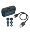 JVC HA-A9T-A-E bluetooth hovedtelefon - BLÅ