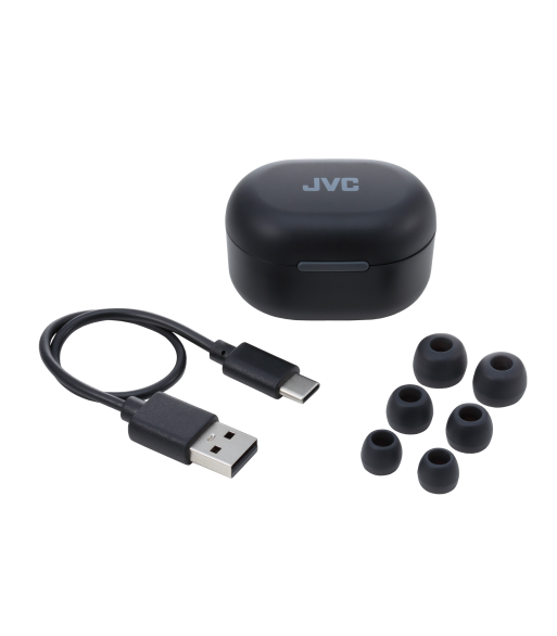 JVC HA-A30T-B-U bluetooth hovedtelefon med aktiv støjreduktion - SORT
