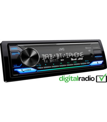 JVC KD-X482DBT DAB+ autoradio - BLÅ